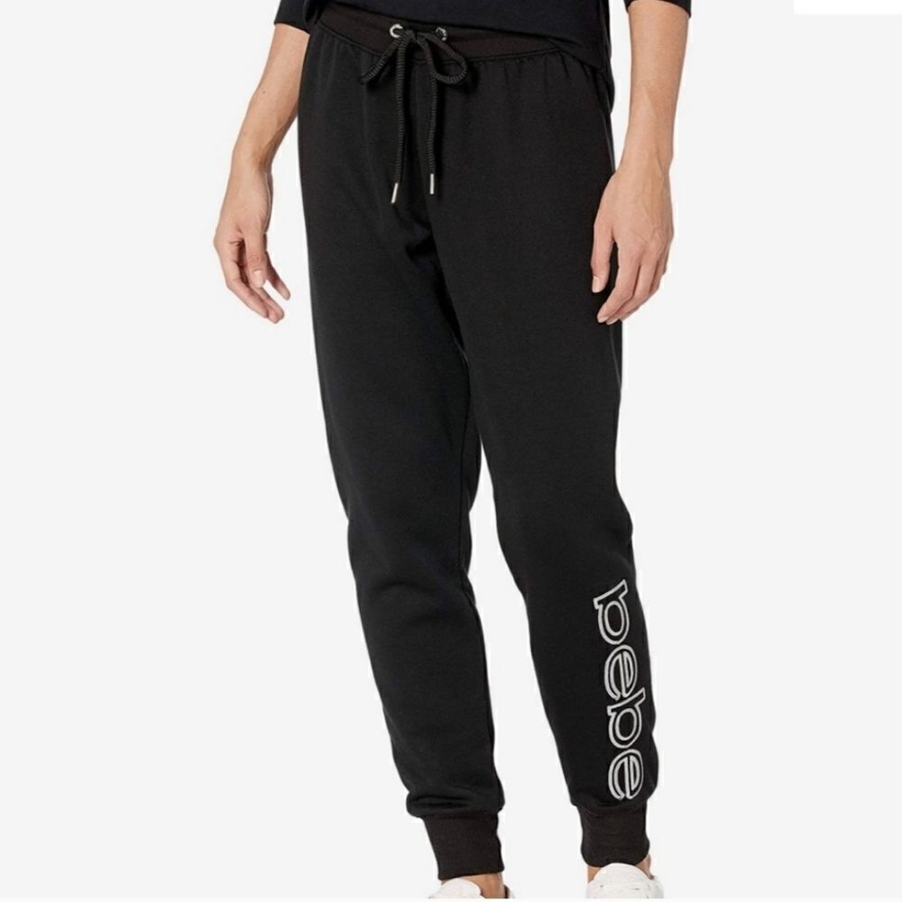 Bebe Sport Black Jogger Large